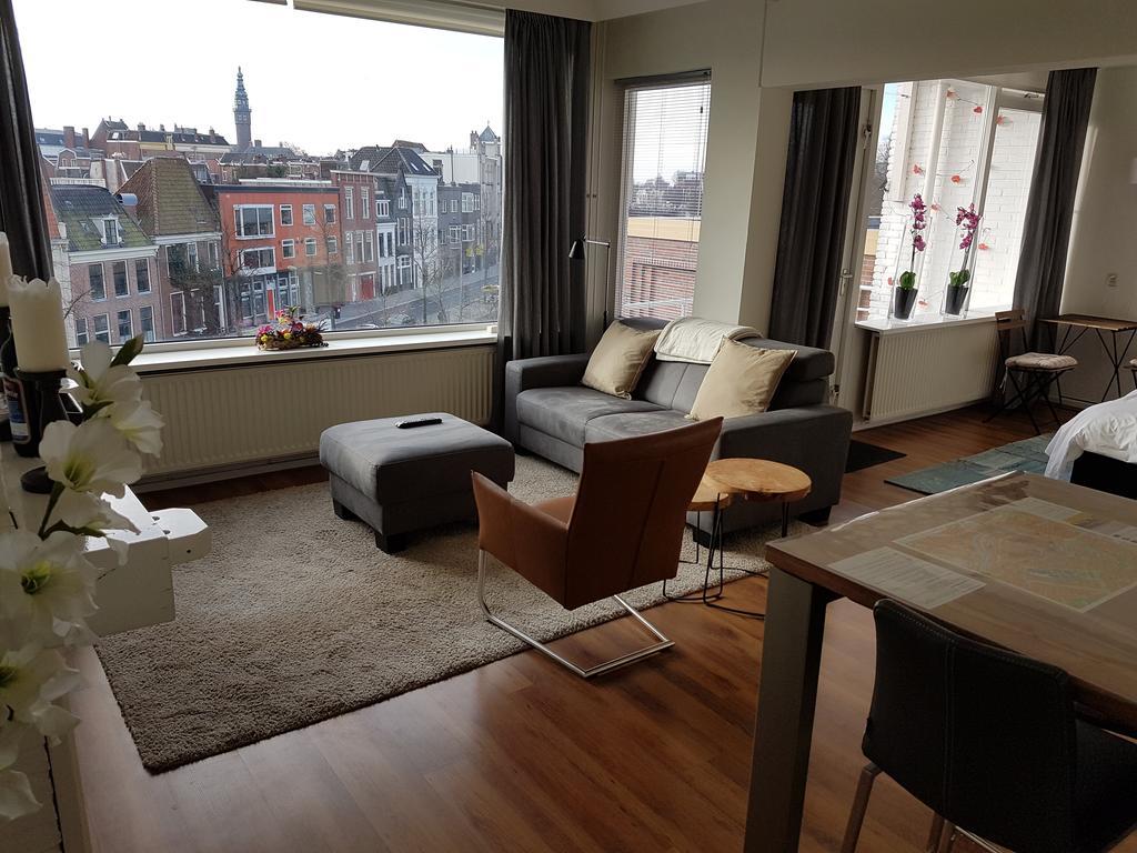 Schitterend Appartement In Binnenstad Groninga Exterior foto